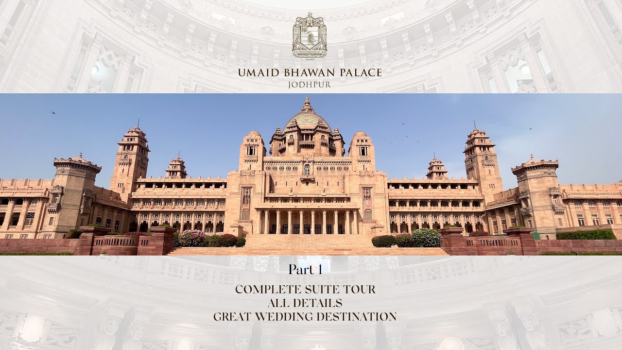 Taj Umaid Bhawan Palace Jodhpur Part 1| Royal Suite Tour| All Amenities Explained|Experience Royalty