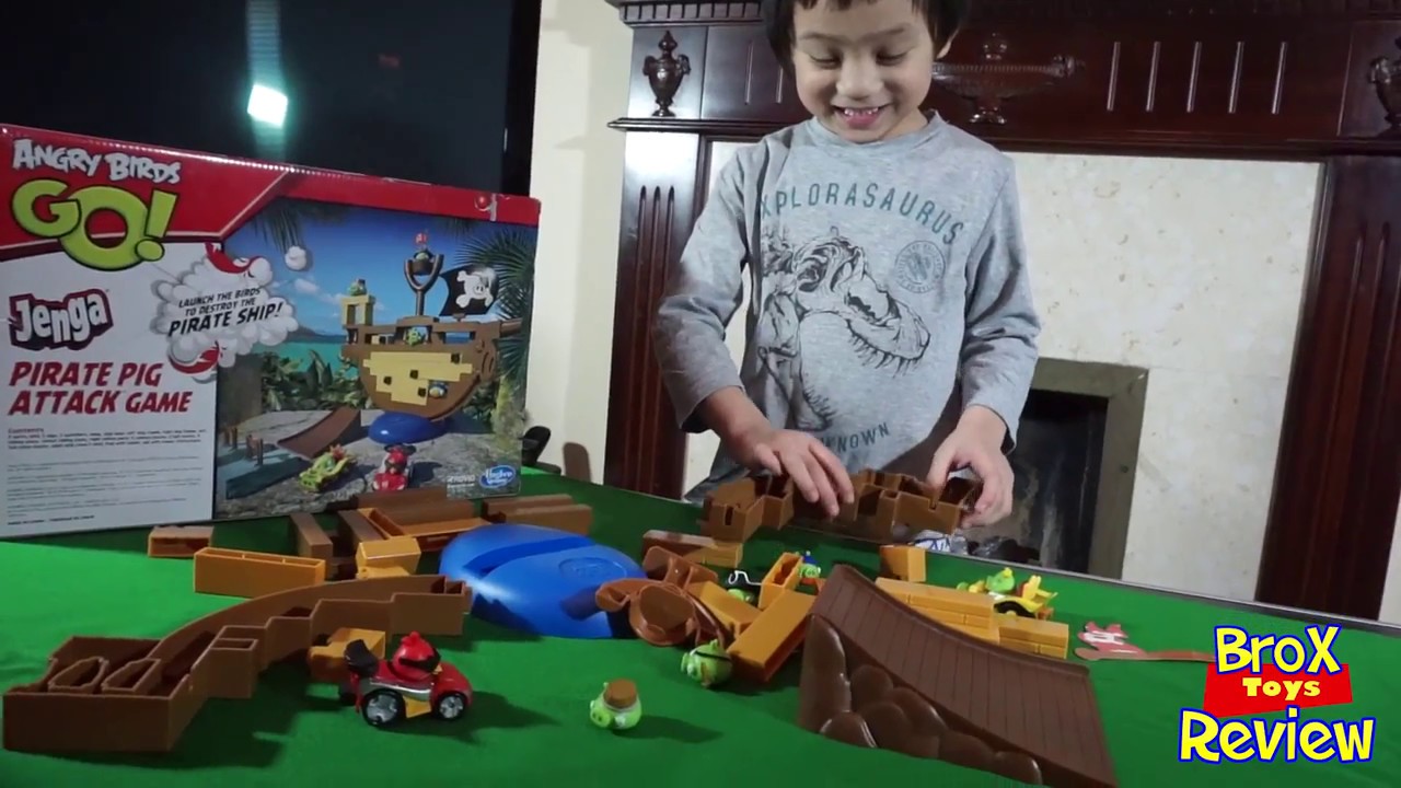 So much fun! Angry Birds Go Pirate Pig Attack Game: Bad piggies 😂😃😄