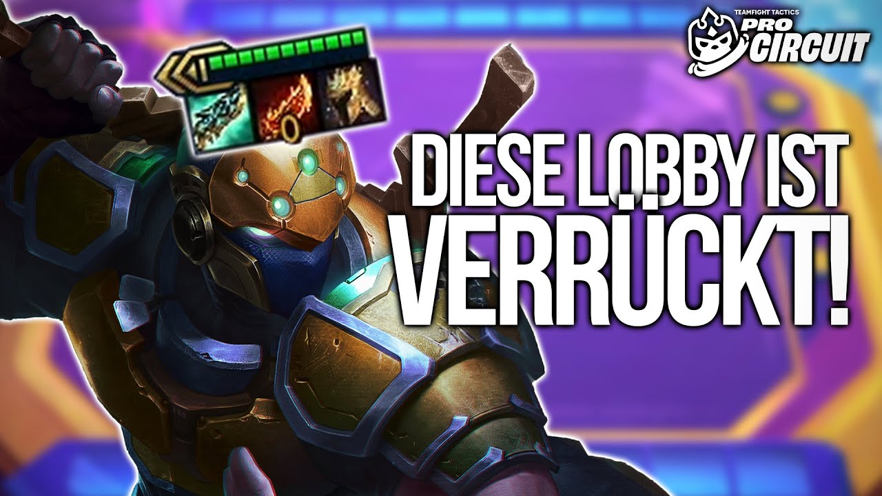 Diese Lobby ist VERR&Uuml;CKT! | EU vs NA | TFT Pro Circuit Tag 2 Game 3
