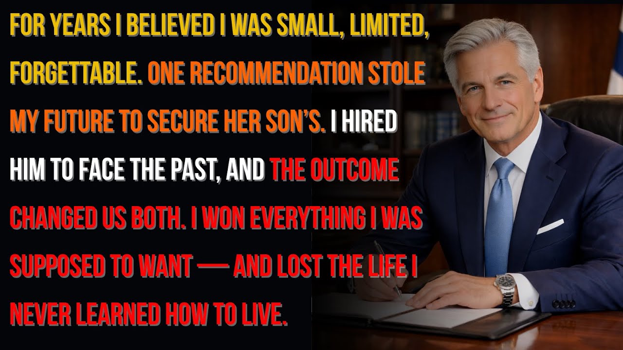 She Secured Her Son’s Future With One Letter — I Spent a Lifetime Undoing It