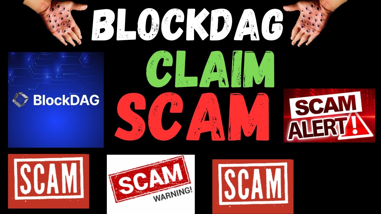 BLOCKDAG BLOCK DAG BDAG PRESALE COIN CRYPTO SCAM UPDATE NEWS LAUNCH LISTING BLACKDAG AIRDROP