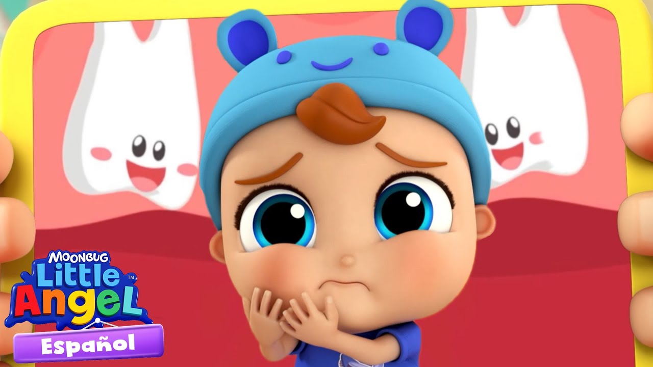 El primer diente de Beb&eacute; Juan 🦷 Caricaturas | Canciones Infantiles 🎵 Little Angel Espa&ntilde;ol
