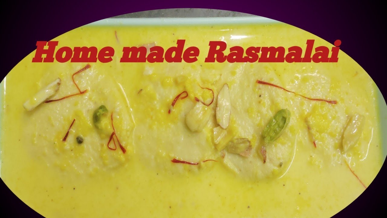 Home made Rasmalai