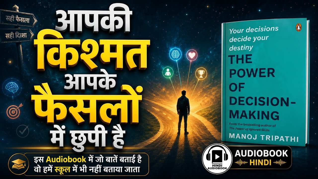 Decision kaise le | The Power of Decision Making Audiobook Summary | How to Make the Right Decisions