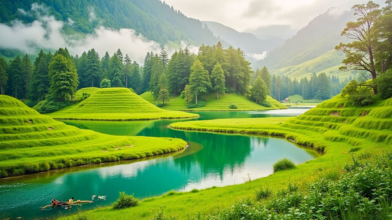 Healing Music for Inner Peace 🌿 Calming Music & Nature Sounds Stress Relief | Beautiful Destinations