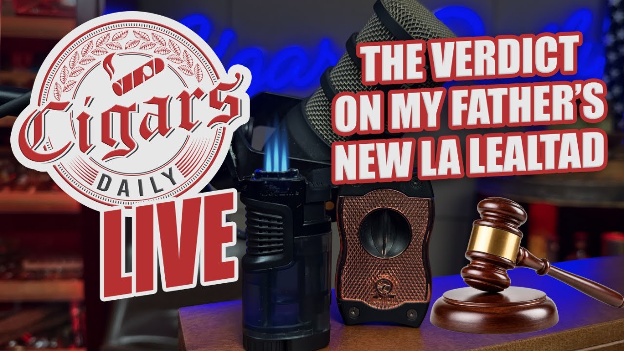Cigars Daily LIVE 427: Новая сигара моего отца лучше, чем сигара Blue?