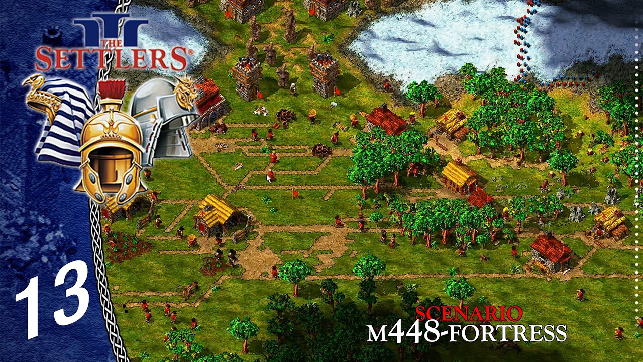 The Settlers 3 | Romans Scenario | M448 Fortress