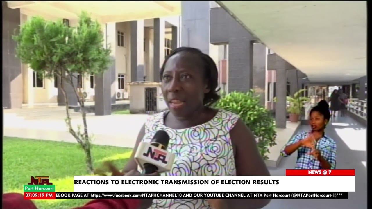 RESIDENTS OF PORT HARCOURT SPEAK ON THE ELECTRONIC TRANSMISSION OF ELECTRONIC RESULTS: TAKE A LISTEN