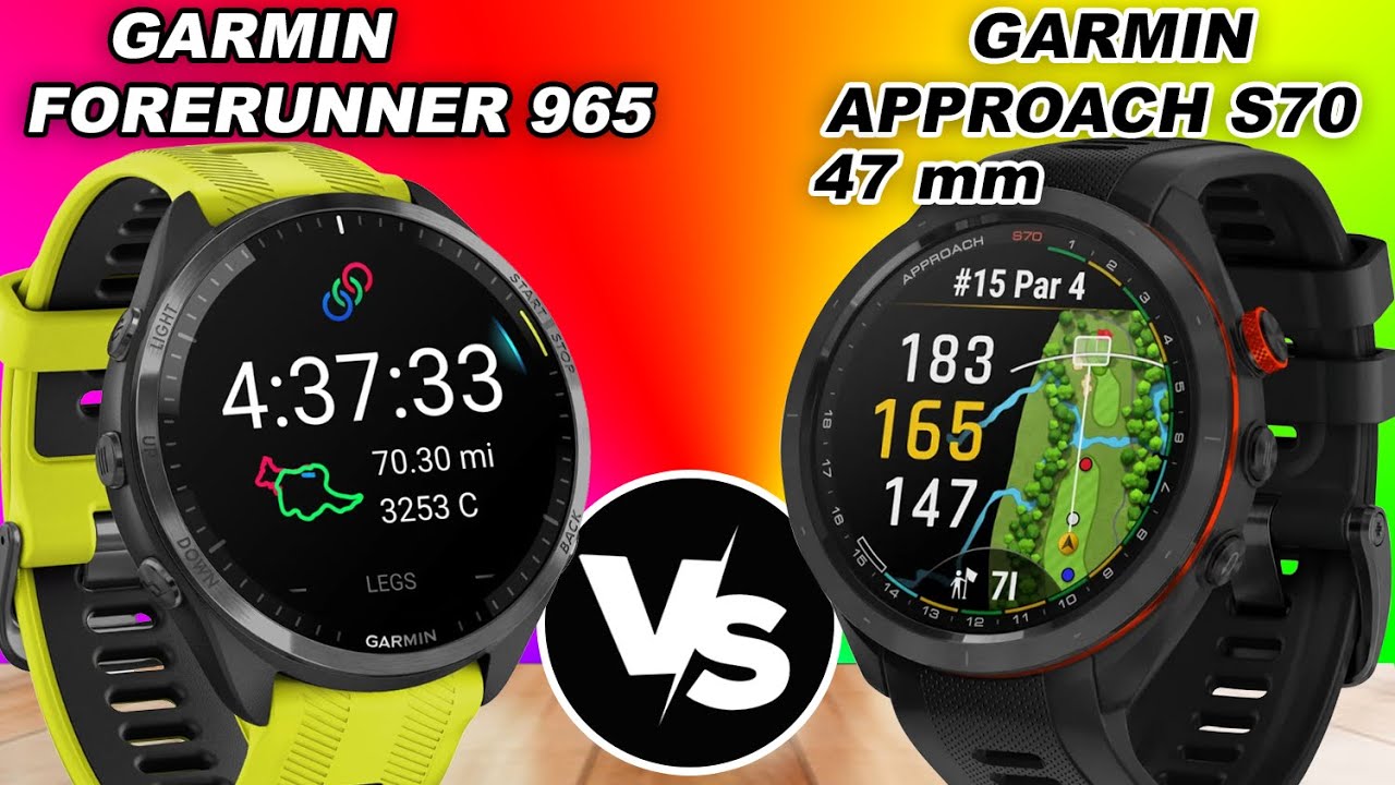 Garmin Approach S70 (47 mm) vs Garmin Forerunner 965