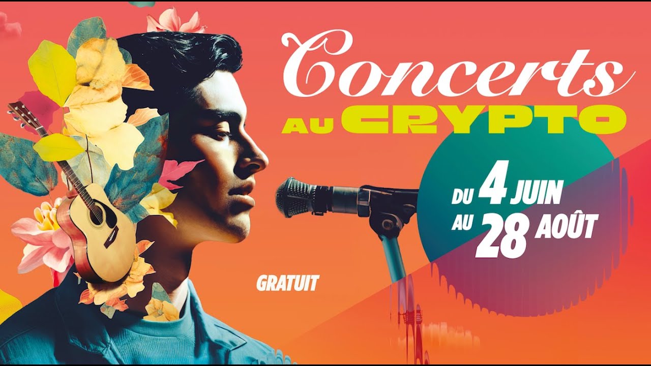 Un Eté à Reims : la programmation des concerts au Crypto
