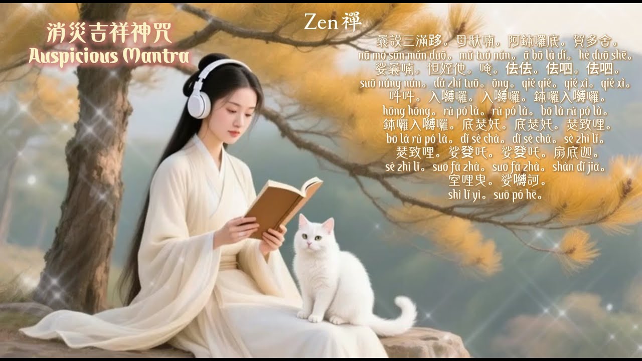 【治癒佛樂】消災吉祥神咒：安定身心的祈福佛音 | Auspicious Mantra