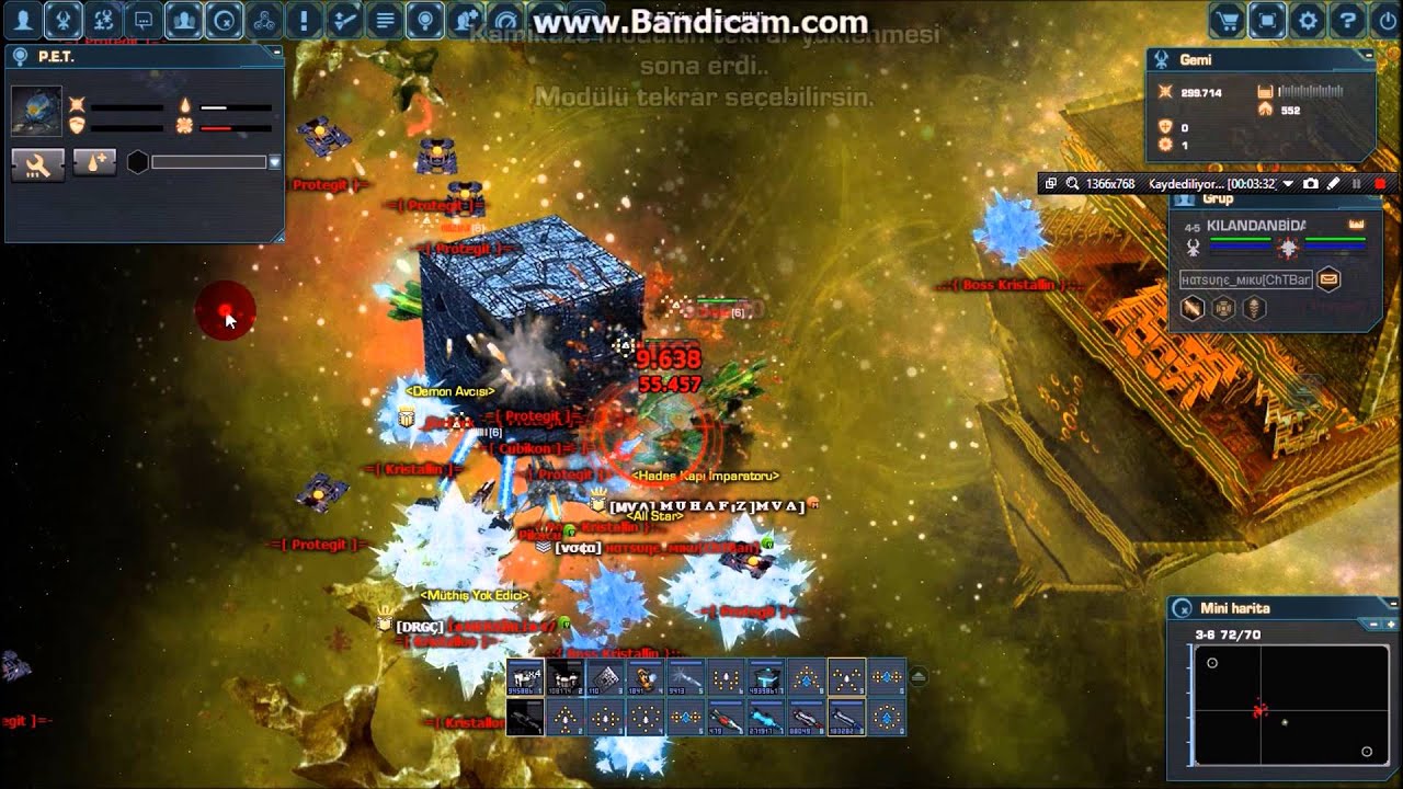Darkorbit 2016 cerrahla baskın ve iç savaş