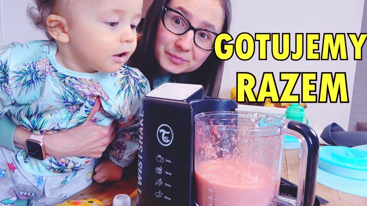 MAŁY WYPADEK! Co Lubi Jeść Eliasek Gotujemy z Twistshake - Yoto MAMA Vlog