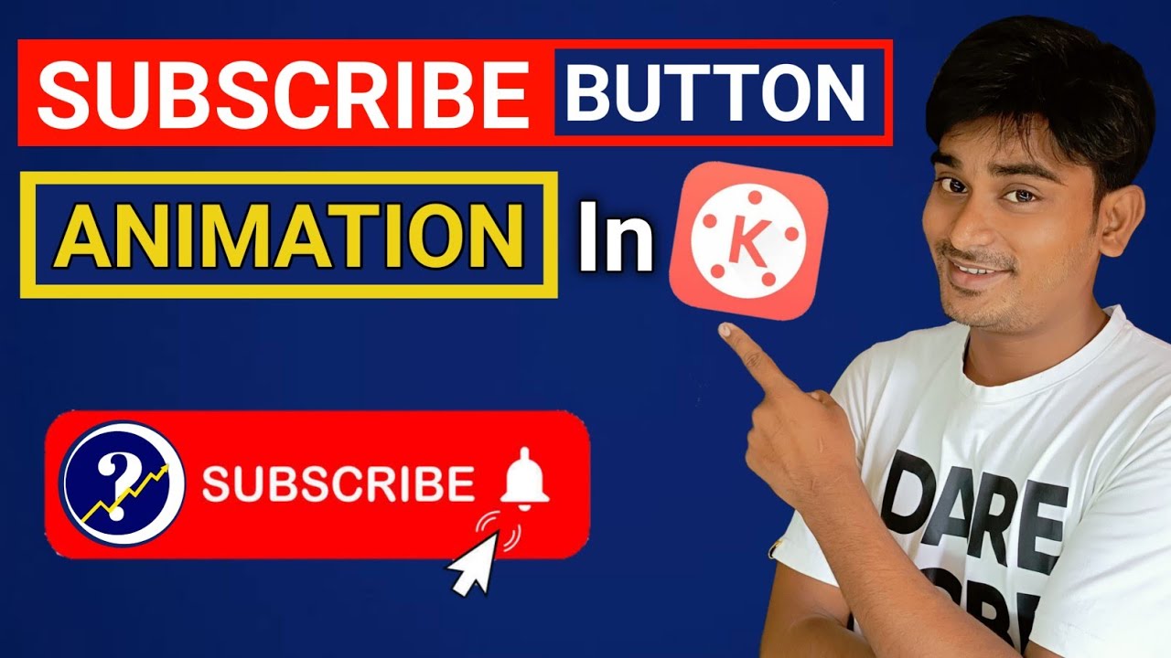 How To Make Subscribe Button Animation Green Screen In Mobile 2022
