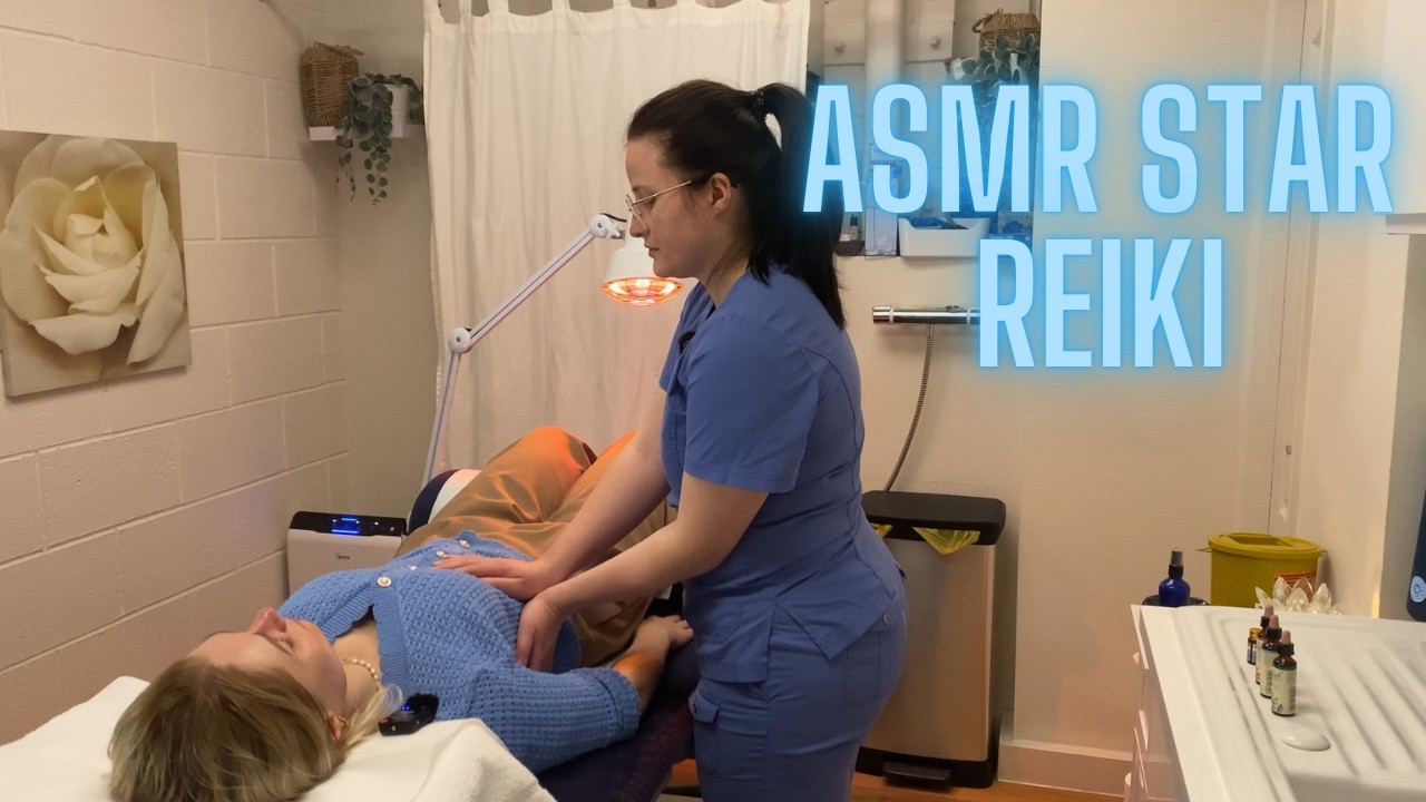 ASMR-сеанс энергетического исцеления Рейки со звездой 💫 Непреднамеренно | Реальный человек | Бала...