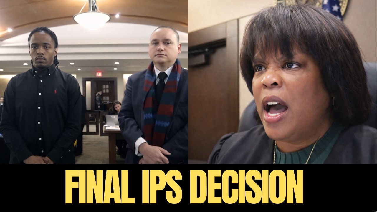 IPS Judge Faces Tough Choice: Prison or Probation? Emotional Courtroom Moment
