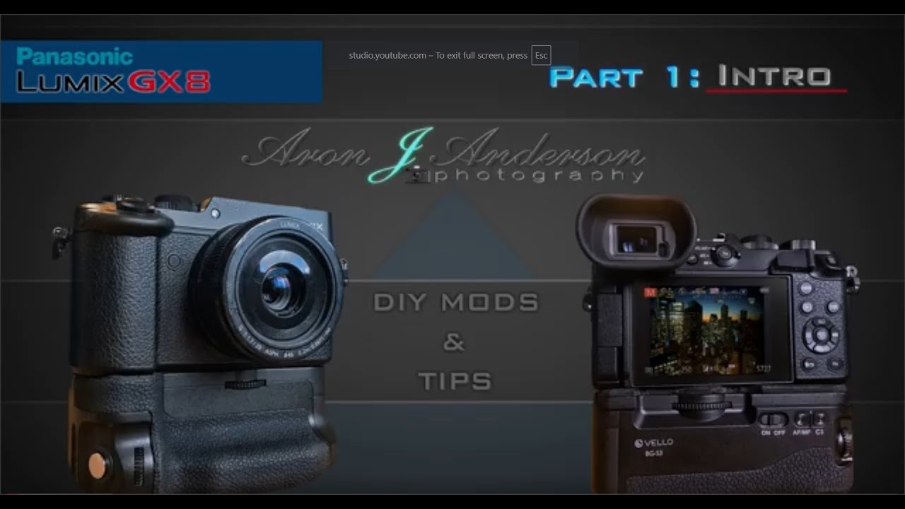 Panasonic GX8 Hacks & Tips Part 1 Intro