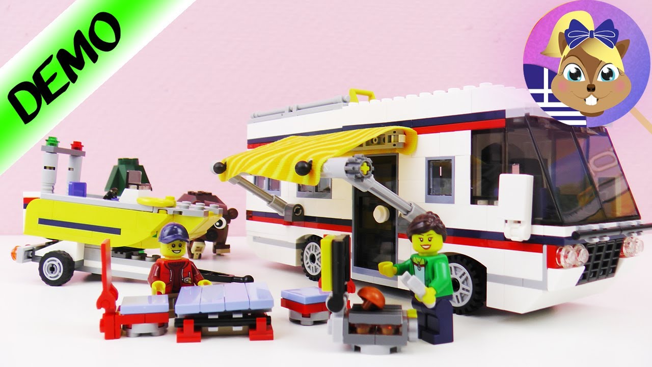Lego Αποδράσεις στην εξοχή! Απίθανο σετ με πολλές δημιουργίες!