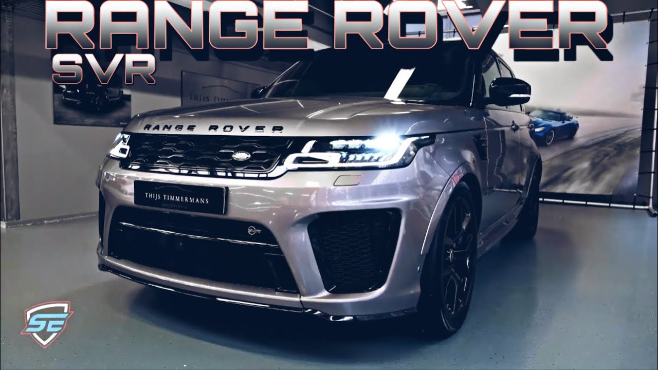 Discover the Real range rover sport SVR