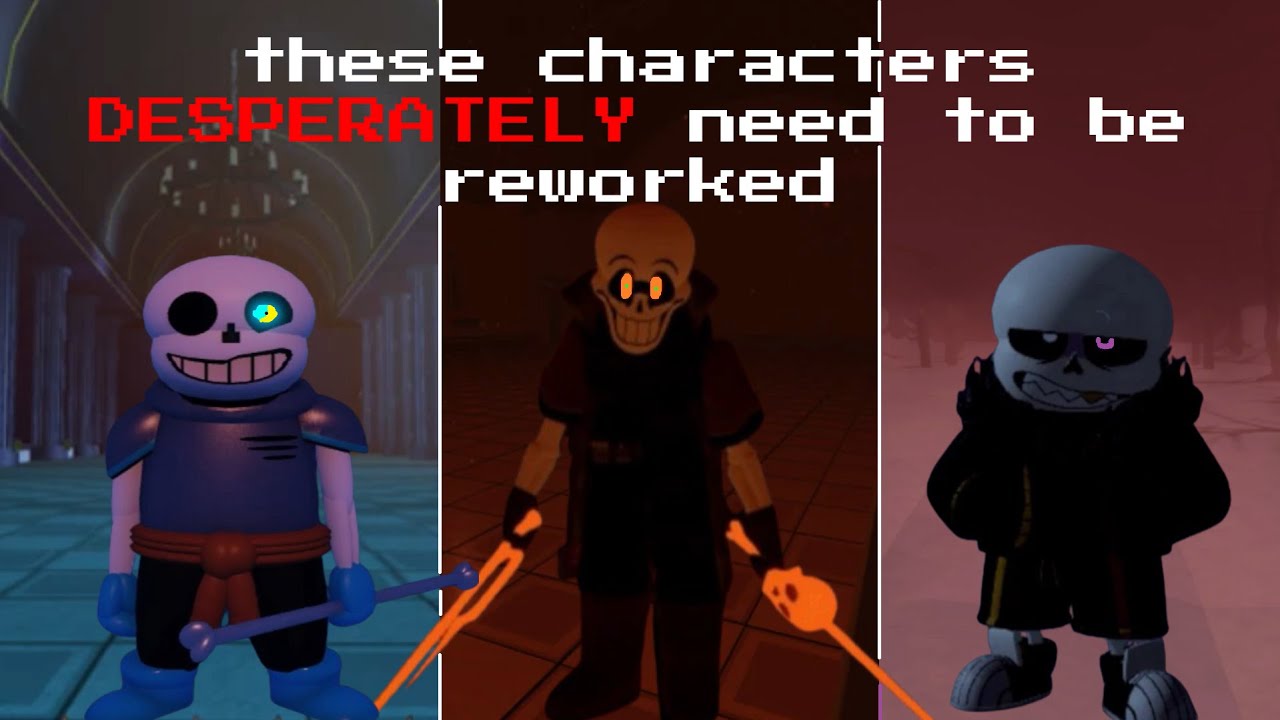 Undertale Last Corridor: 5 characters that desperately need a rework