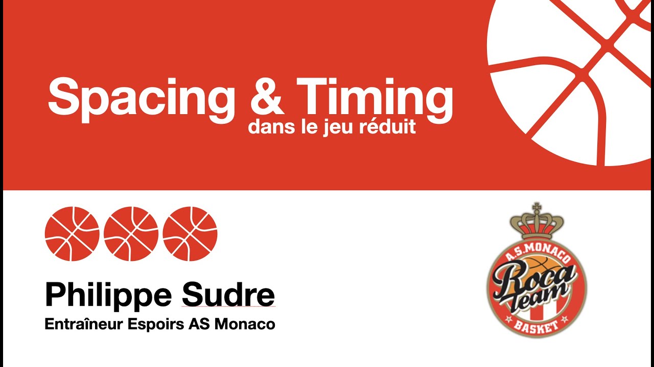 Spacing & Timing dans le Jeu Réduit 🏀 | Philippe Sudre (AS Monaco Basket)