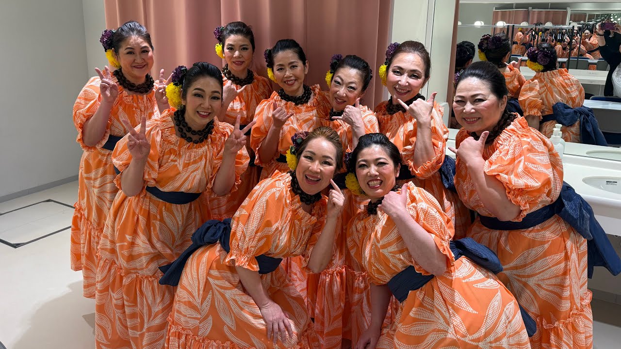 Manu mele【HULA】Hula with Nā Lei 2025 in Himeji