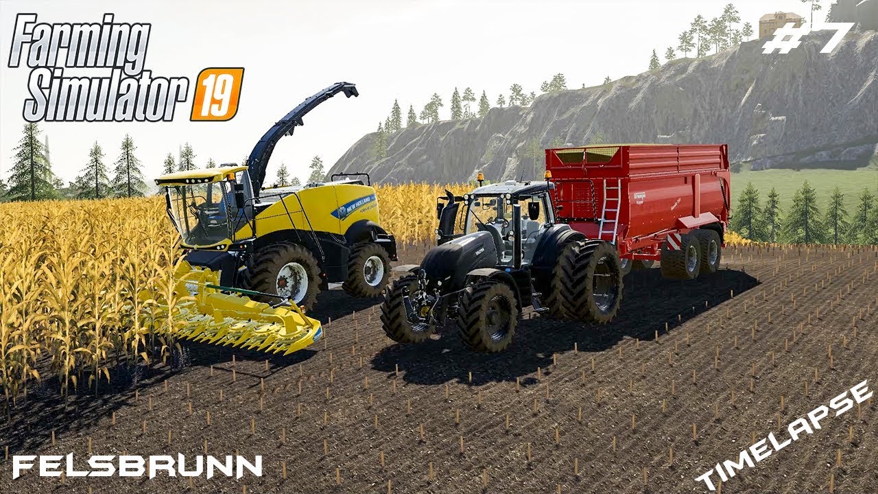 Doing silage | Animals on Felsbrunn | Farming Simulator 19 | Episode 7