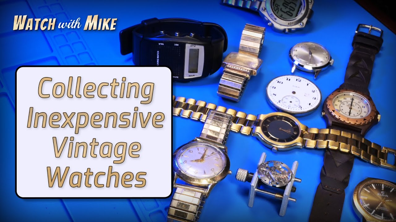 Collecting Cheap Vintage Watches 👁👁 & Wacky Wristwatch Flea Market Finds