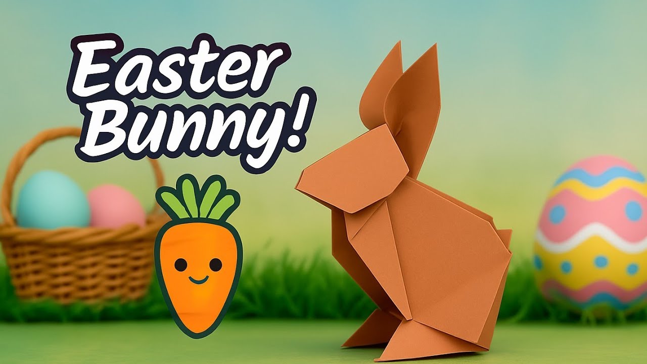 Origami: Easter Bunny - How to Fold
