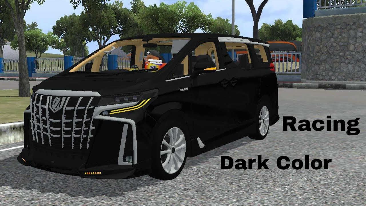 Mod Bussid Toyota Alphard Hybrid 2021 Racing Dark Color Bus Simulator Indonesia @maleomedia @LuiJoy 