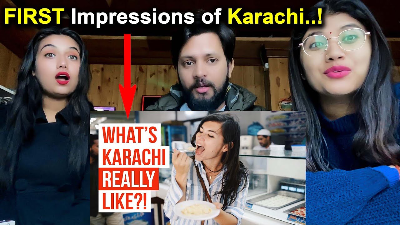 This is What Karachi Is Really Like| Reaction India | Eva Zu Beck | @evazubeck