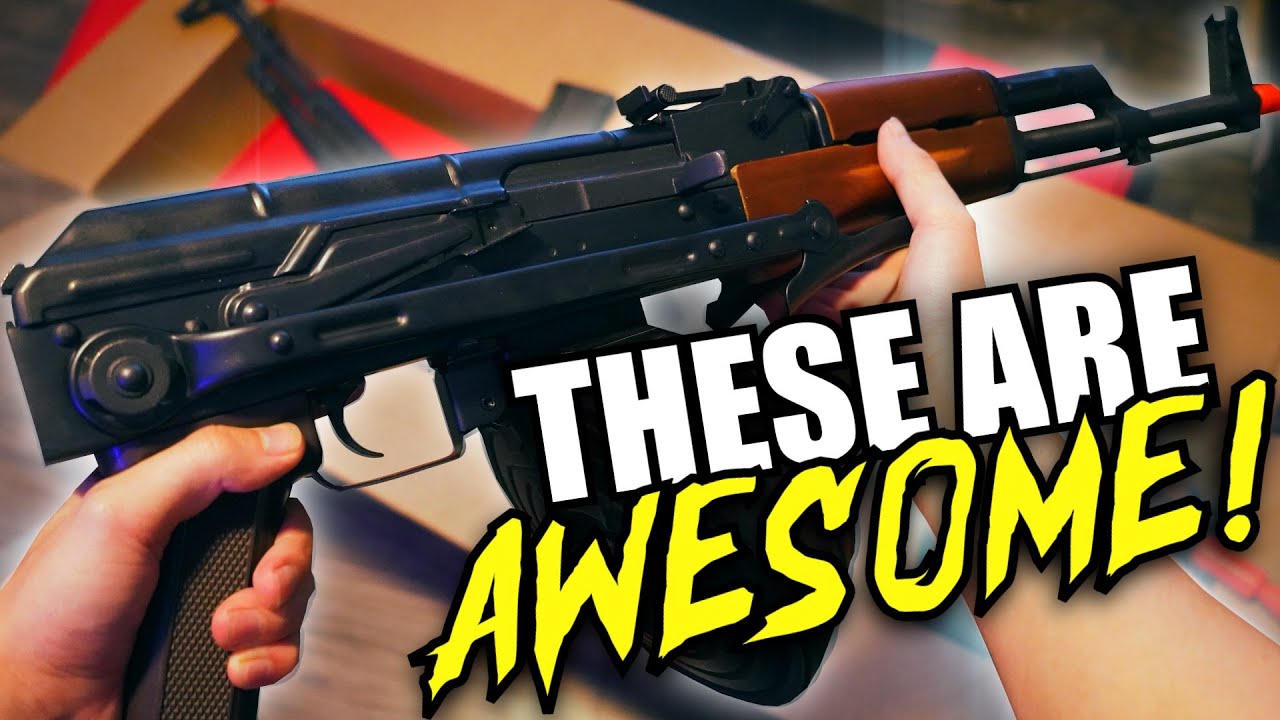 Unboxing 3 Airsoft AKs