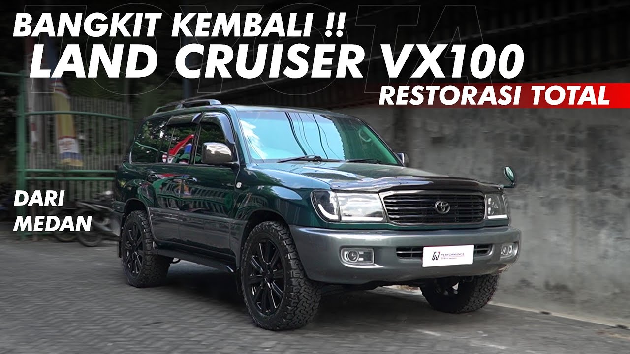 TANPA NANGGUNG - USIA 20TH MODIF JADI MULUS | Land Cruiser VX100 Palembang
