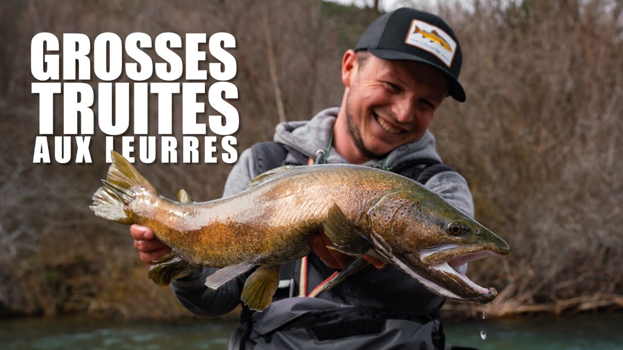Pêche de la truite aux leurres Ito Craft avec un magnifique poisson trophée à la clé !