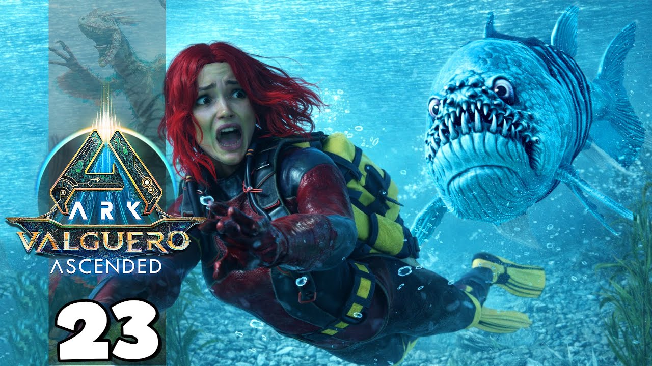 MISSÃO NO FUNDO DO MAR TERMINA EM DESASTRE😱!!!  ARK: VALGUERO 23