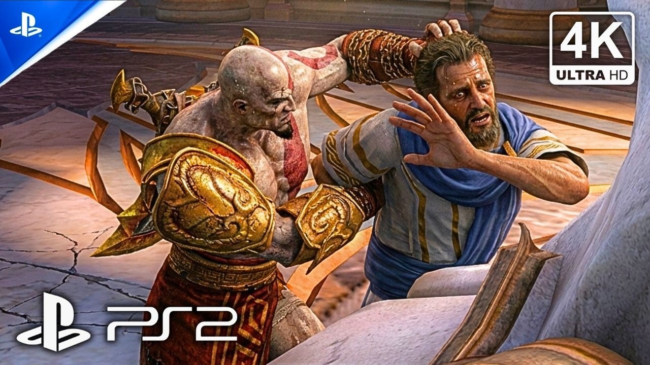 God of War 2 (4K 60FPS) Breaking the Last Voice of Prophecy!! | Realistic ULTRA GRAPHICS