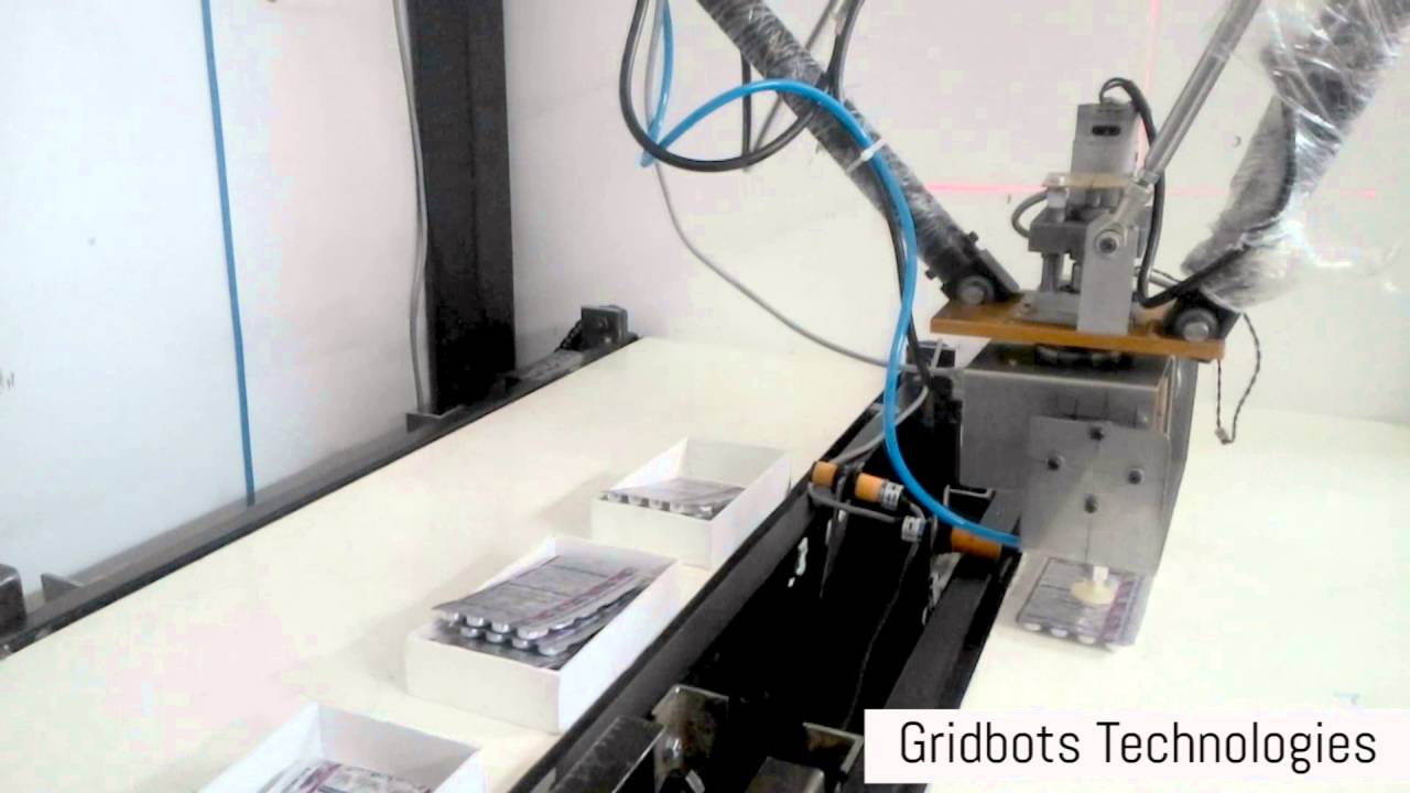 Delta - 2 Automatic Blister Pack Stacking System Demo