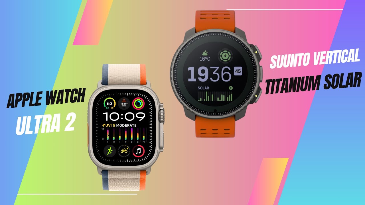 Suunto Vertical Titanium Solar Vs Apple Watch Ultra 2