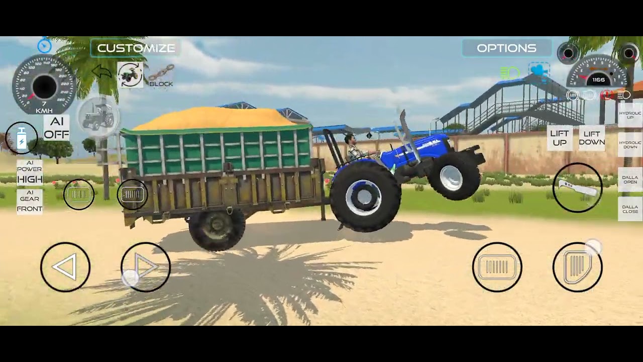 Tractor lover game #youtube video @Abhimanyu Singh786
