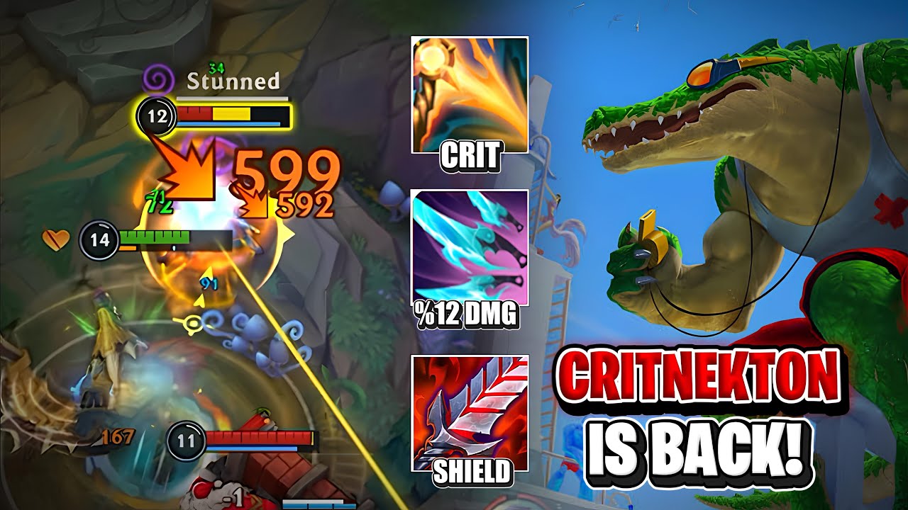 Crit Build Renekton Has Never Been Stronger! Wild Rift (Runes & Build)
