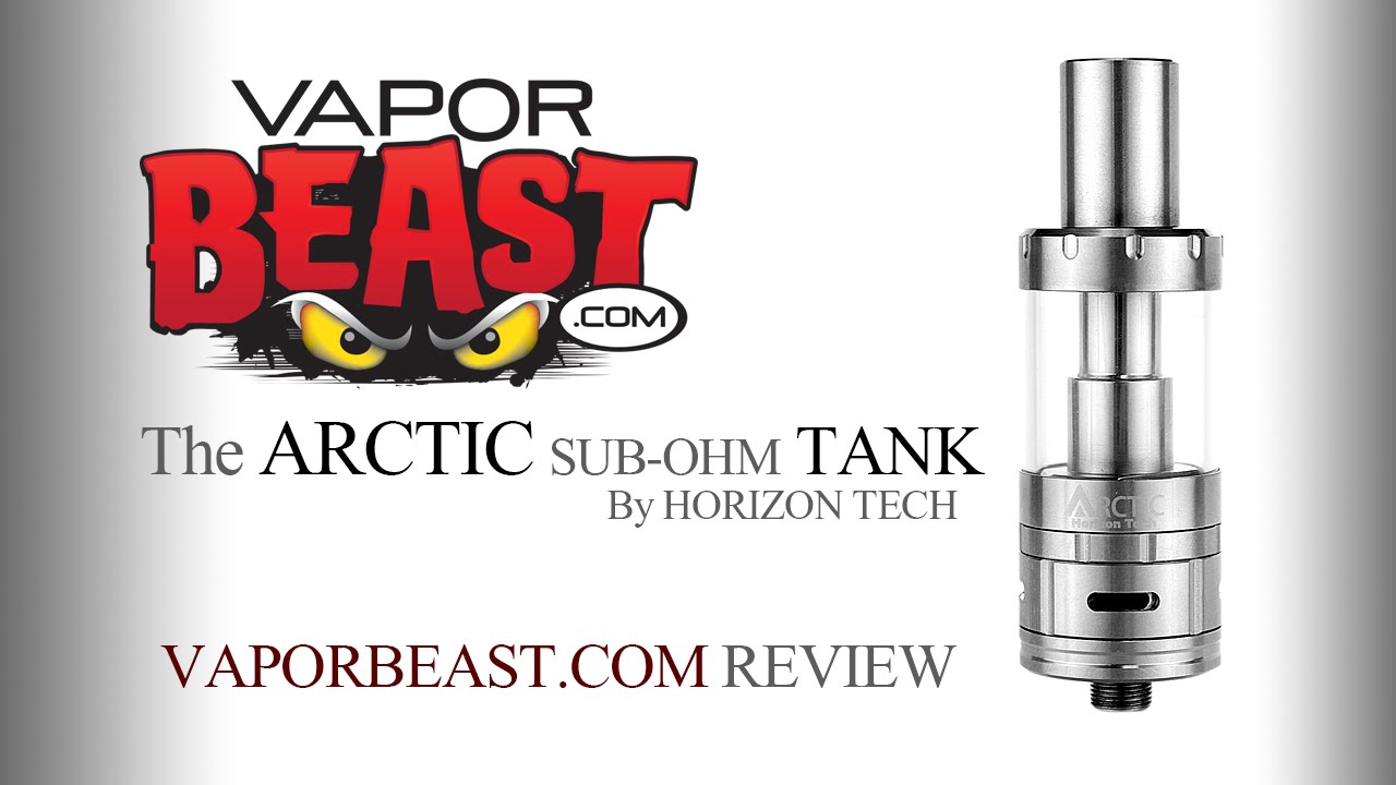 Arctic Sub Ohm Tank by VaporBeast.com