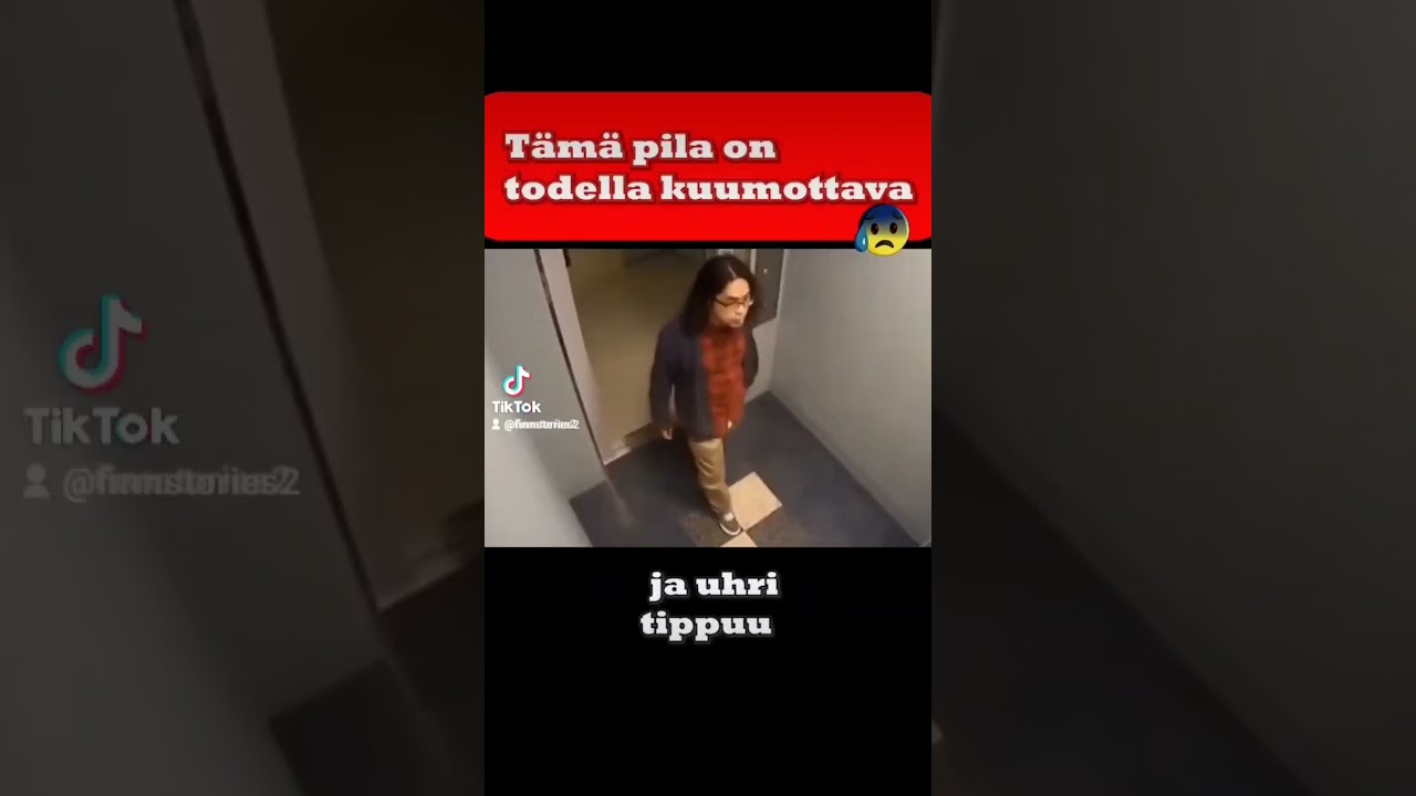 Tämä pila on todella kuumottava 😰🛗