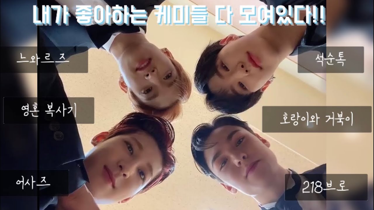 [세븐틴/호시/원우/도겸/버논] 왜 모여있는지 모르지만 케미가 신선한 애들이기에 편집한 영상