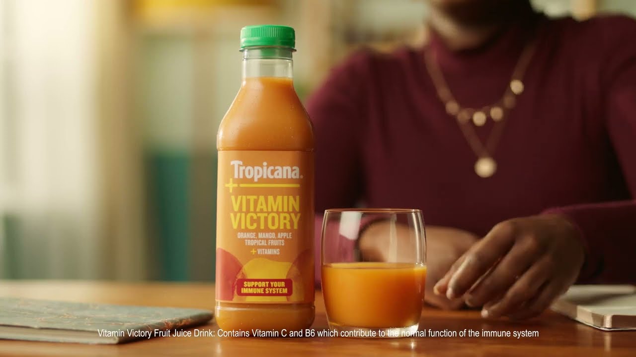 Try our Tropicana+ range. Vitamins Incoming! It&rsquo;s Tropicana, and then some.
