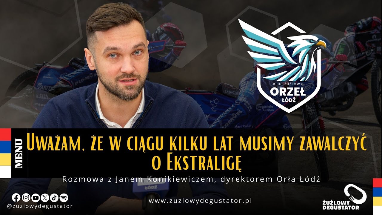Uważam, że w ciągu kilku lat musimy zawalczyć o Ekstraligę - Rozmowa z Janem Konikiewiczem