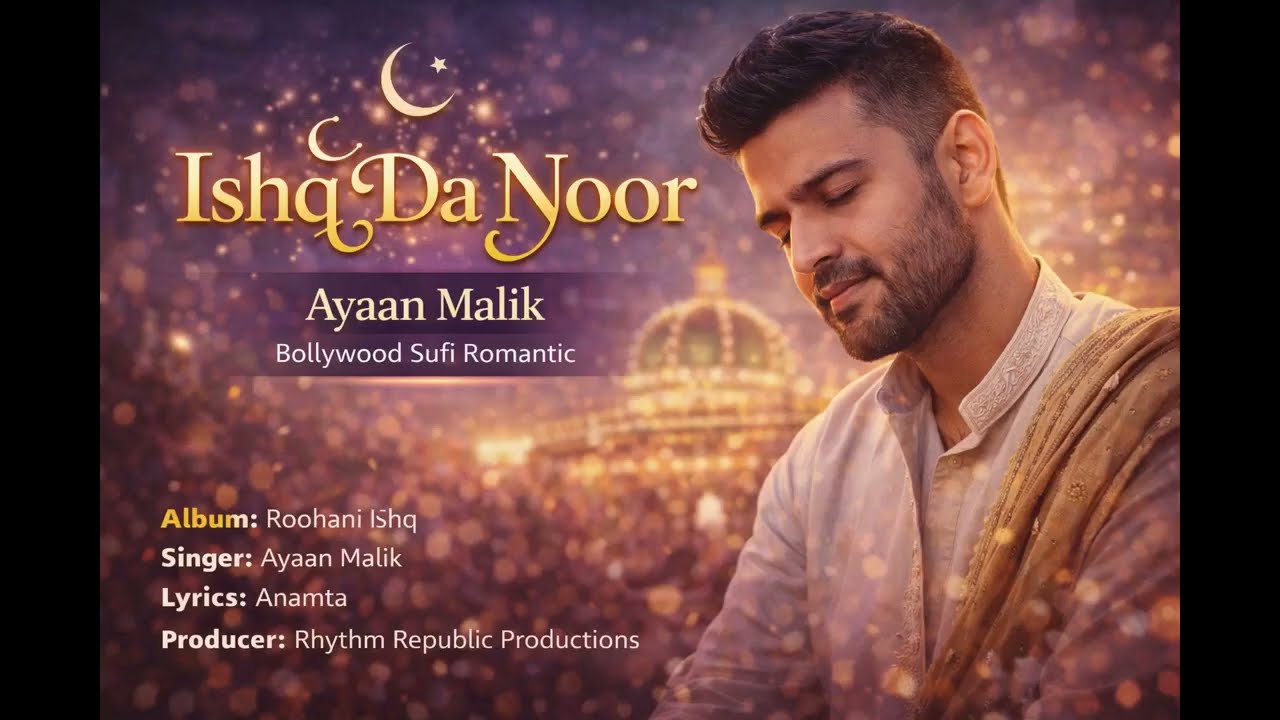 Ishq Da Noor ✨ Ayaan Malik | Soulful Sufi Romantic Song | Roohani Ishq