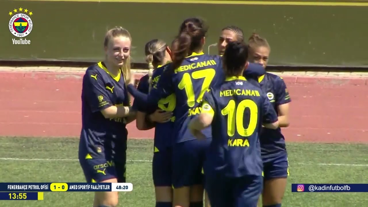 MAÇ ÖZETİ: Fenerbahçe Petrol Ofisi 5-0 Amed Sportif Faaliyetleri | Turkcell Kadın Futbol Süper Ligi