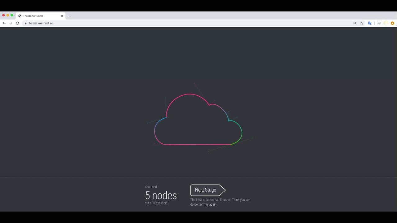 Bezier Game - Stage5 - (Cloud)