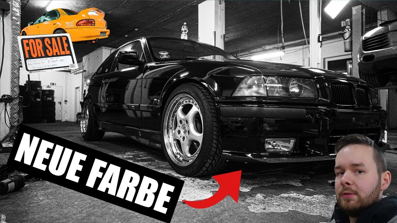 BMW E36 für unter 500€ SELBST foliert (Kann das gut gehen?) + Trauriger  VERKAUF