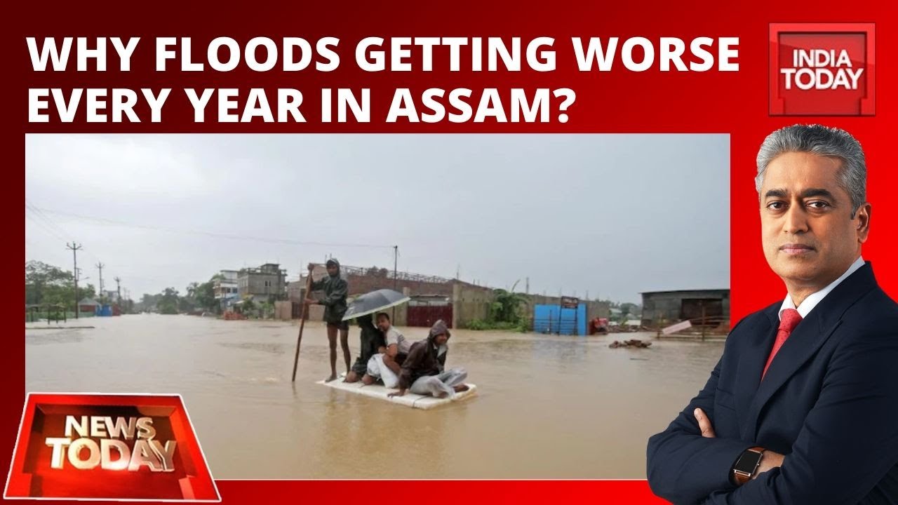 Assam Floods: Is There Any Solution For Recurring Floods In The State? | News Today With Rajdeep